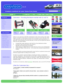 Caravision Home Page