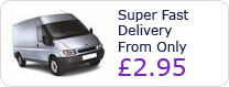 Supper Fast Delivery From Only £2.95